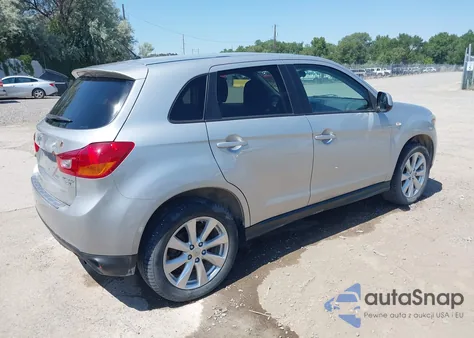 2014 Mitsubishi Outlander Sport Es z USA, uszkodzony, nr VIN 4A4AR3AUXEE022619